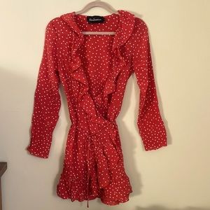 The Alexandra dress in Red Star by Realisation Par
